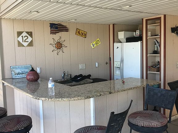 Pool house kitchen/bar area