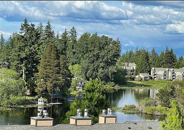View of the beverly lake from the master bedroom.