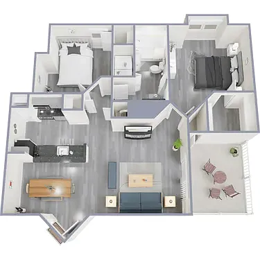 Floor plan Hampton