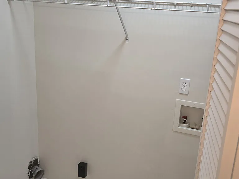Laundry room for washer dryer