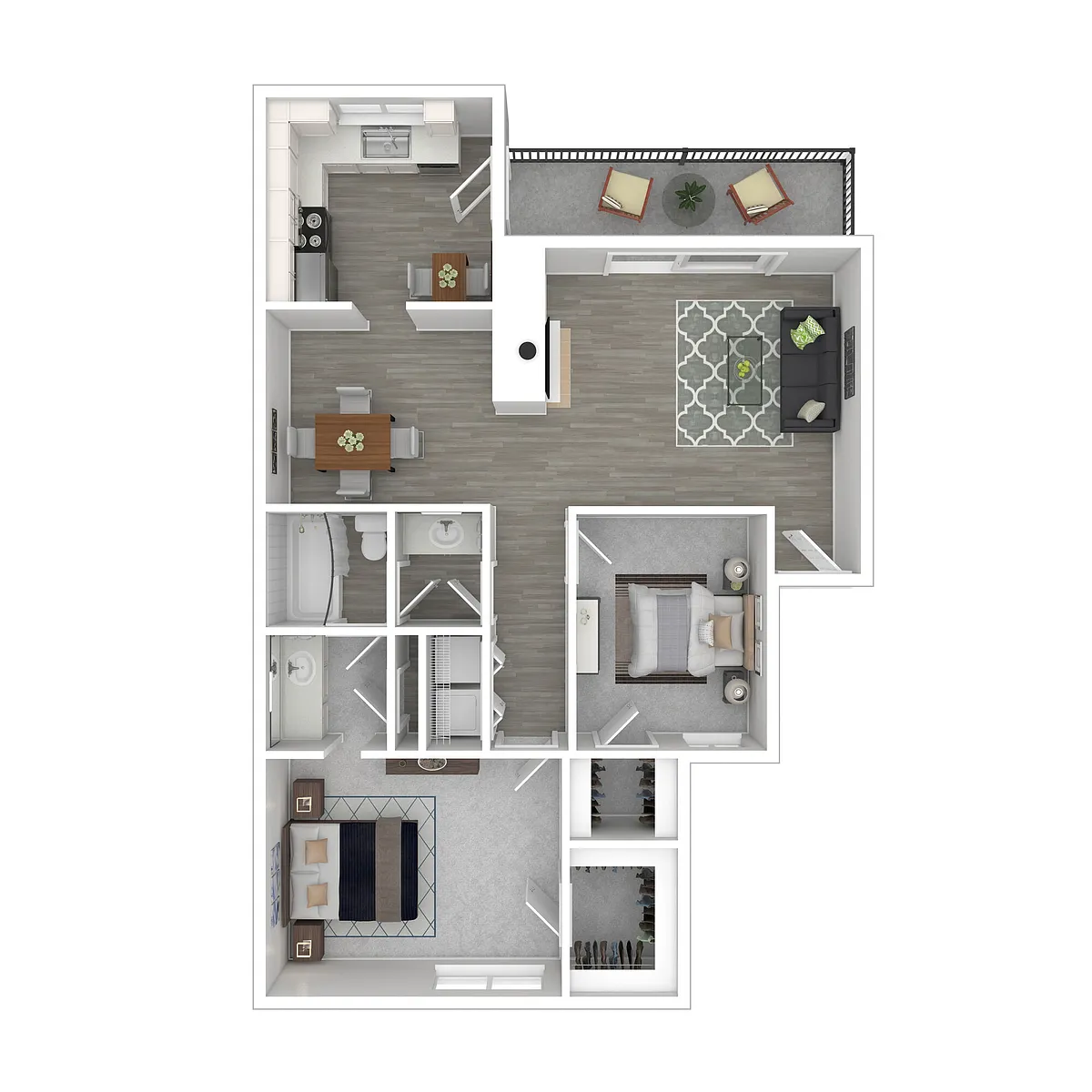 Floor plan B1 Upgrade