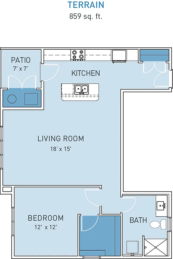 Floor plan Terrain