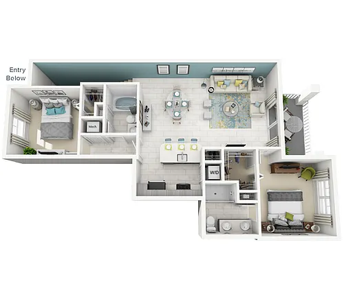 Floor plan B4-1090