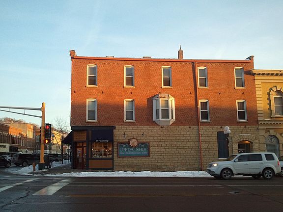 Main Street Side - Top Left Window