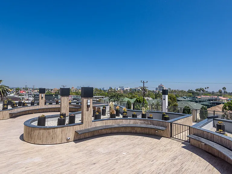 Rooftop Deck with Seating Area