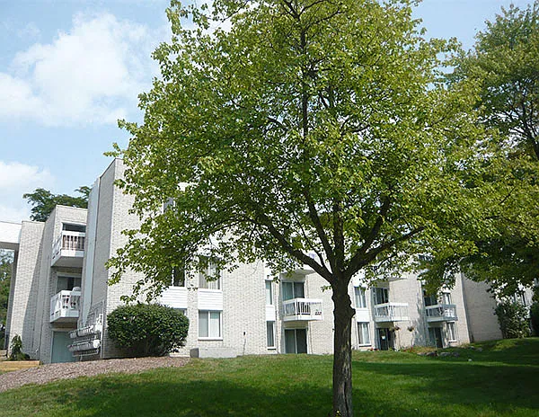 Exterior of Apartment Building