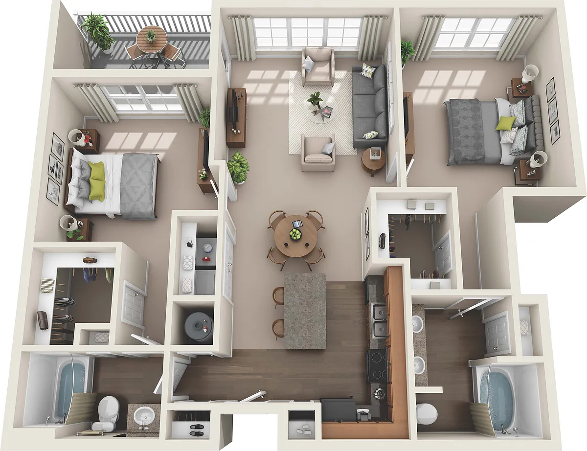 Floor plan The Maple