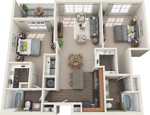 Floor plan The Maple