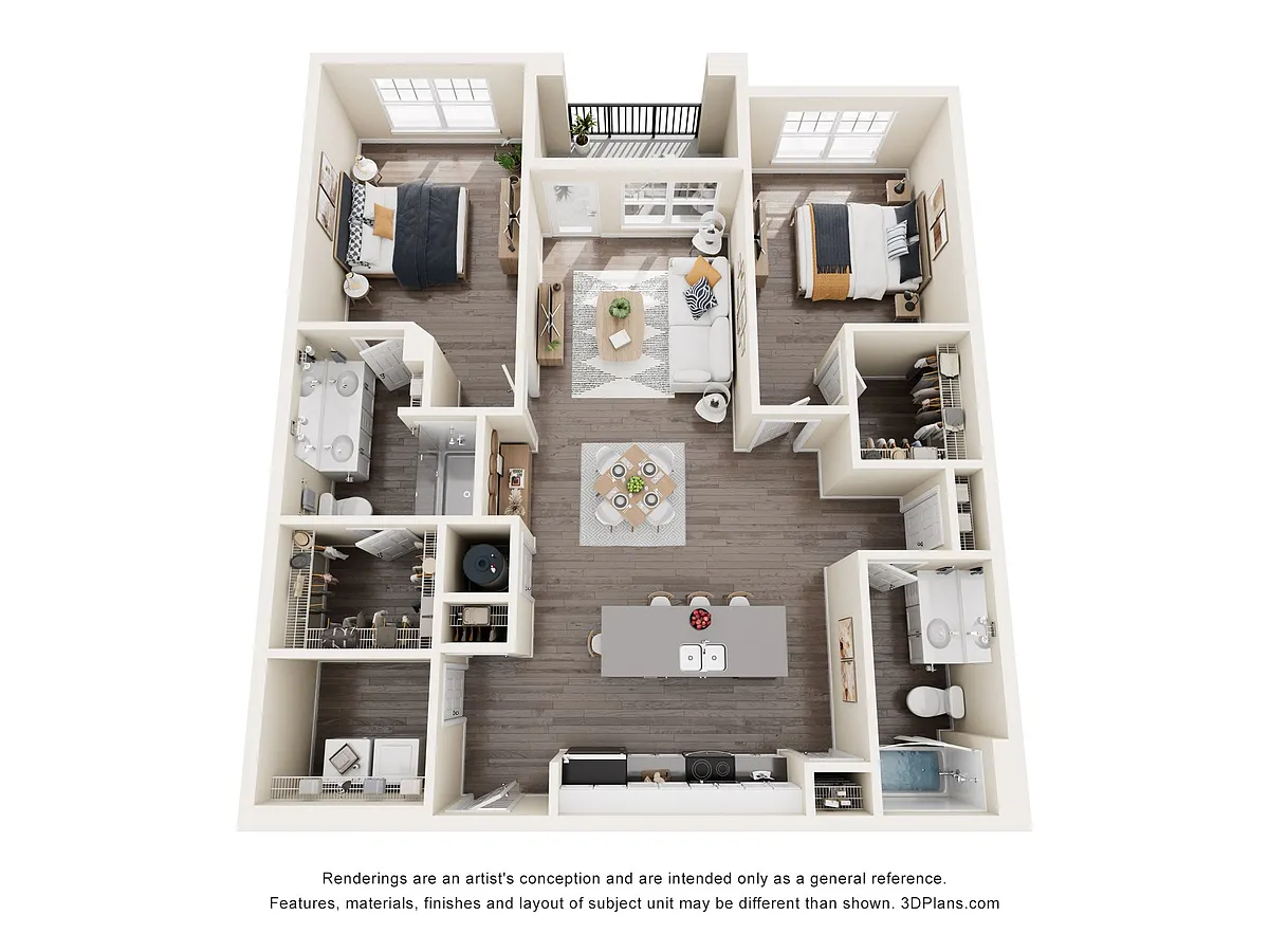 Floor plan The Chatham
