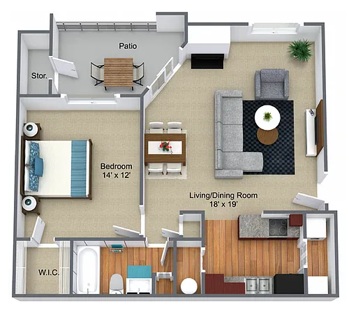 Floor plan A1 Classic