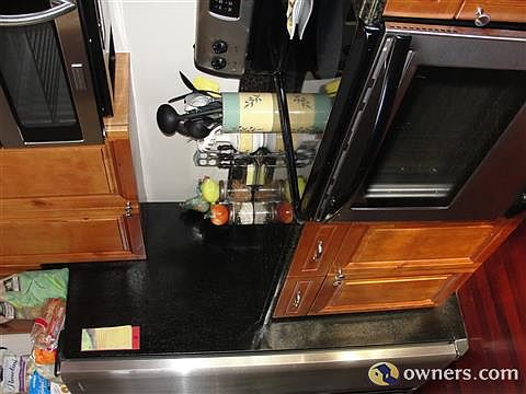 Beautiful maple cabinets