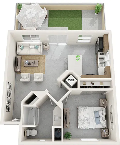 Floor plan Cholla