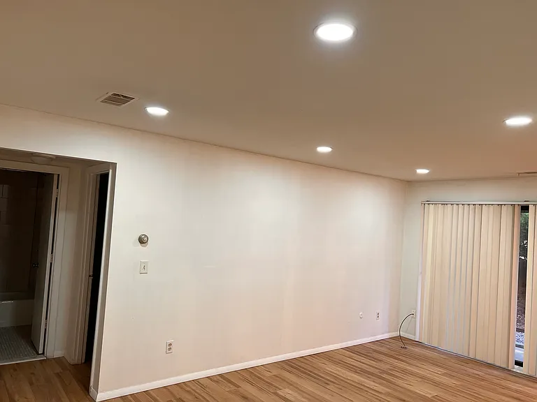 Living Room with walkout patio