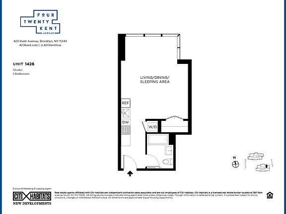 2nd image of 420 Kent Ave APT 1426