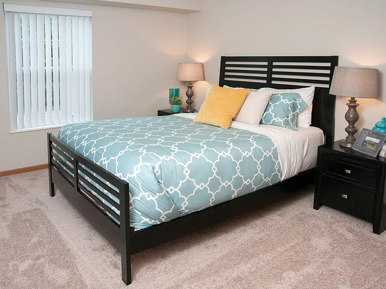 Spacious bedroom
