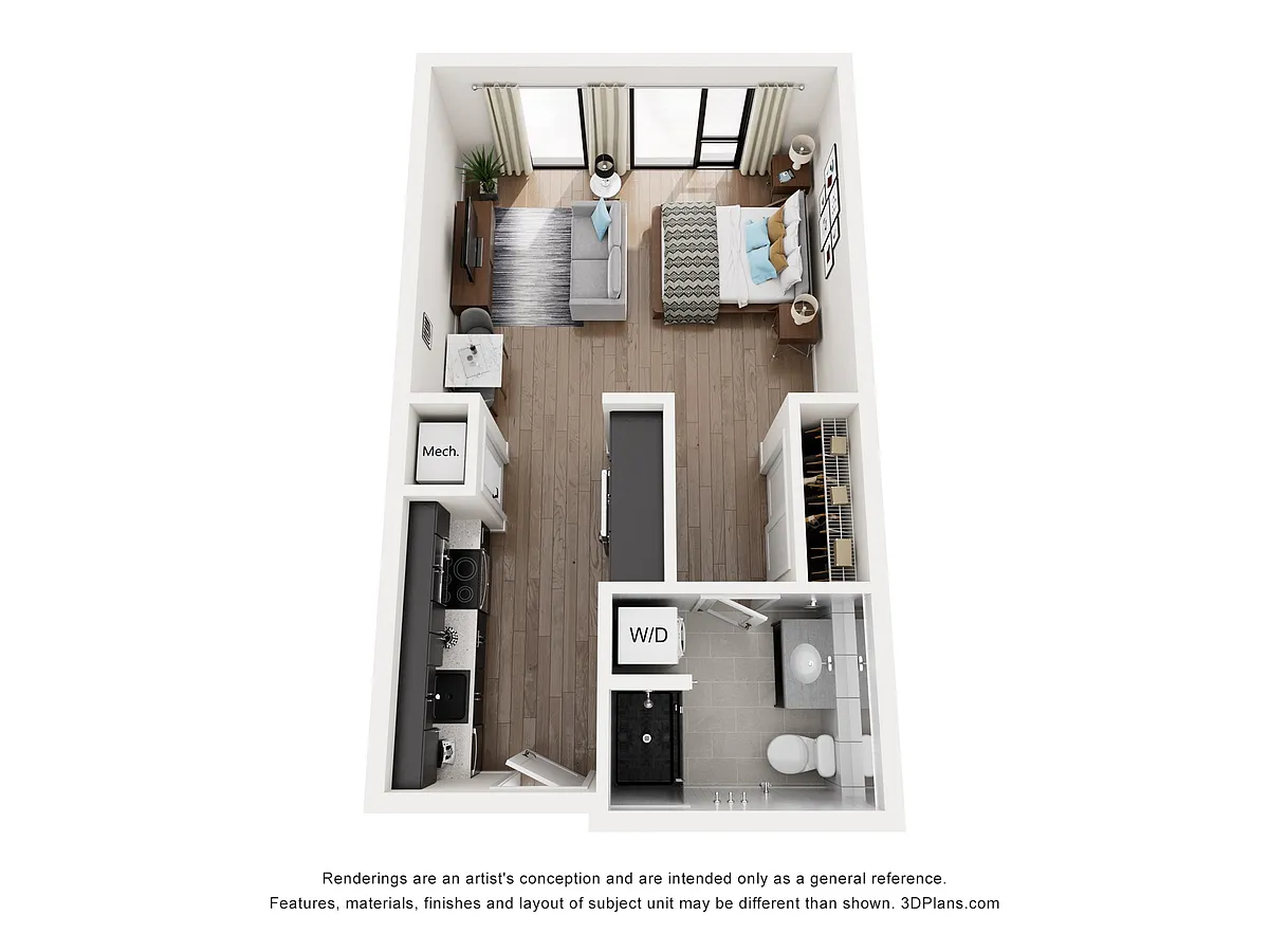 Floor plan Adze Alcove