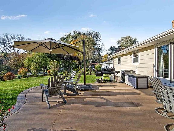 Extra large decorative patio