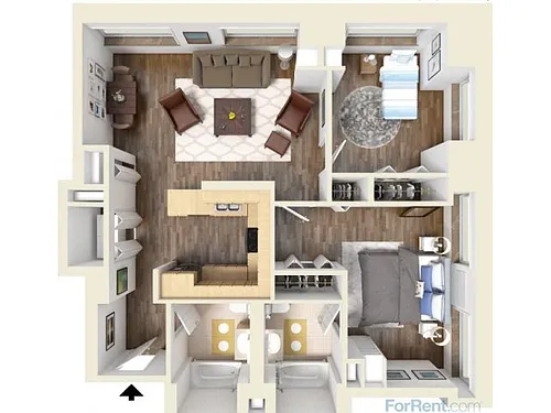 Floor plan Twain