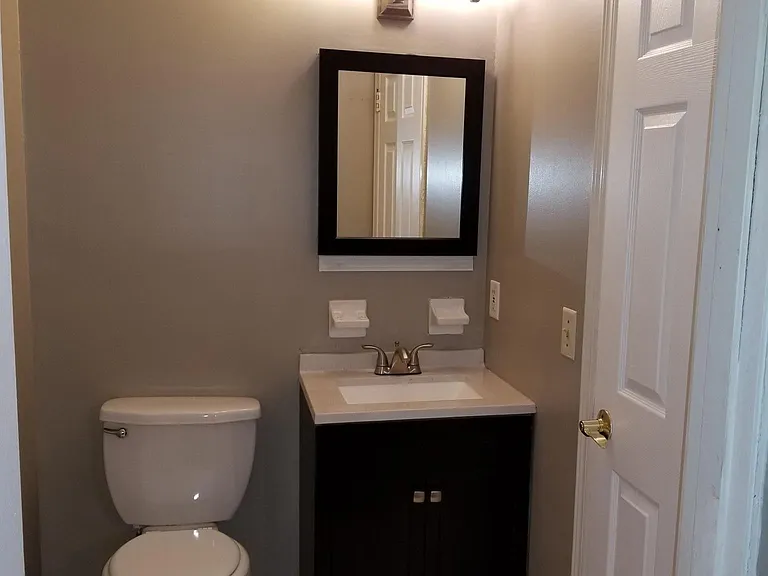 Full master bath with stand up shower
