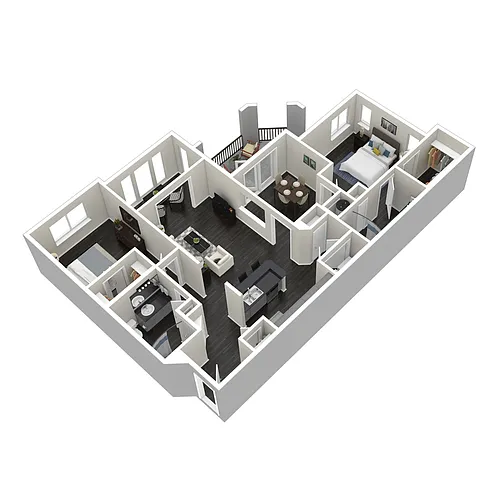 Floor plan Villa