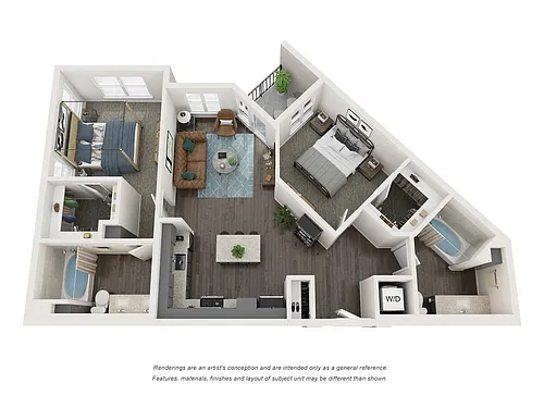 Floor plan B500