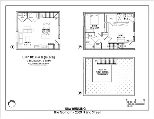 Floor plan newbig2bed