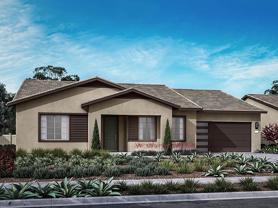 Transitional Ranch Exterior Style Rendering