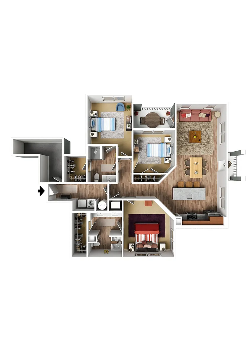 Floor plan Naddour