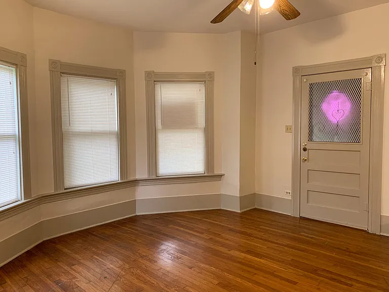 Front of room entrance
