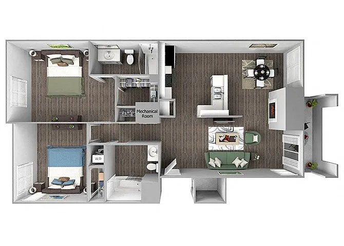Floor plan B3 (Diamond)