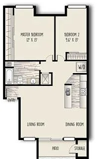 Floor plan The Evans