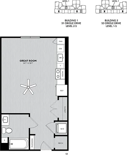 Floor plan Beacon