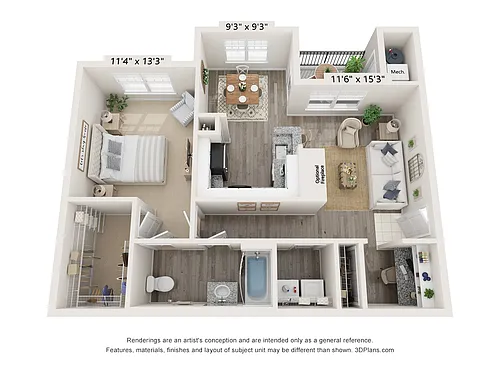 Floor plan Daphne