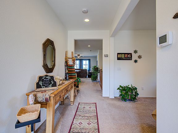 Entry way view from the front door.