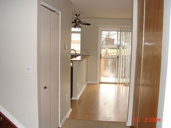 Downstairs Hallway into Kitchen Area