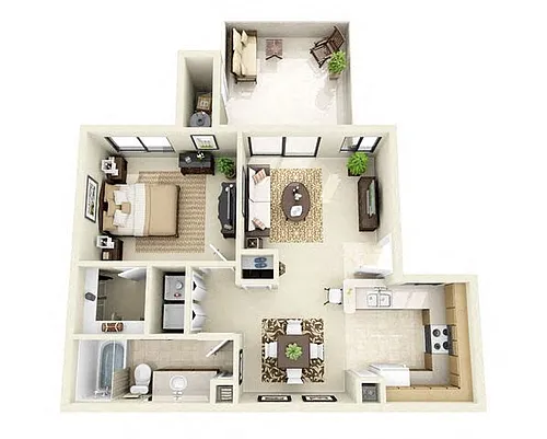 Floor plan The Ocotillo