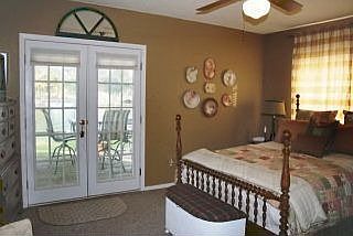 Master Suite overlooking lake