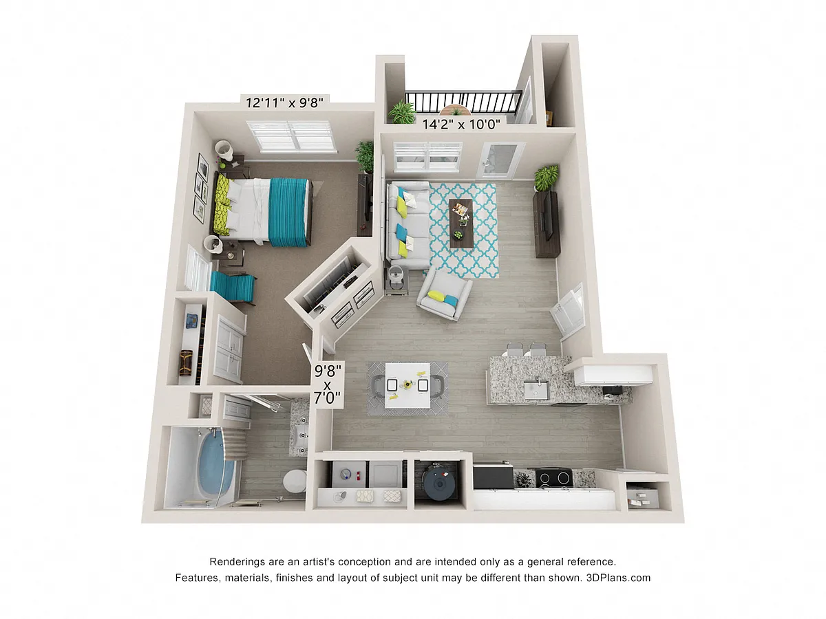 Floor plan Seabreeze