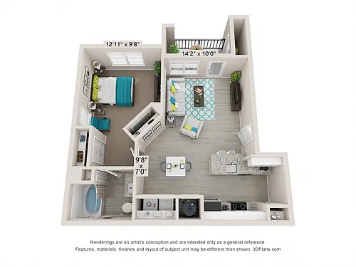 Floor plan Seabreeze