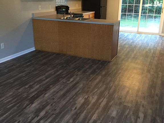 Downstairs living/kitchen area