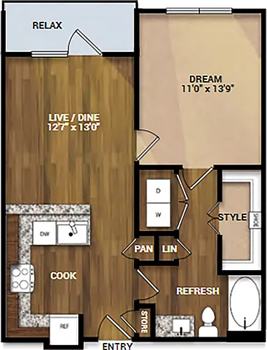 Floor plan A1