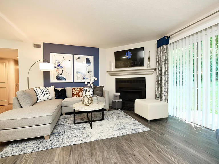 Living Room + Fireplace