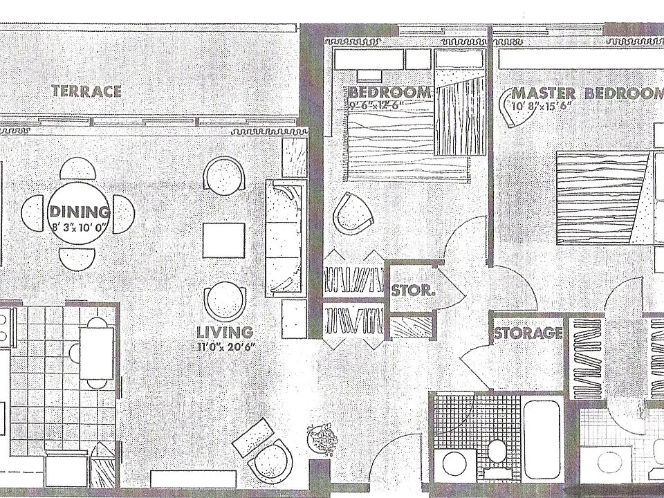 The condo floor plans.