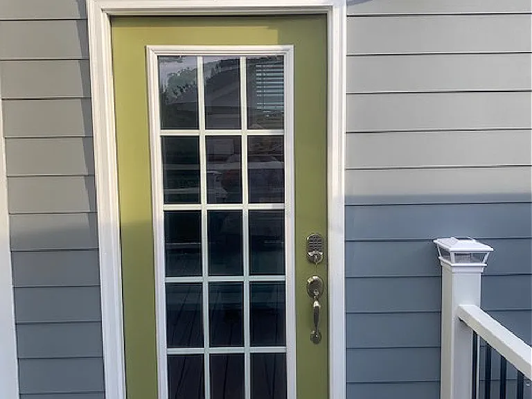 Avocado french door.