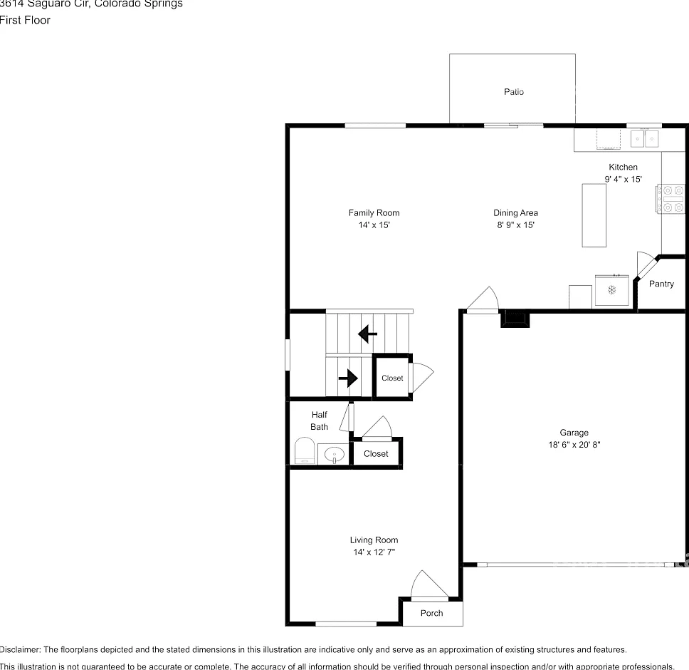 3614 Saguaro Cir Colorado Springs, CO 80925 — Photo 2