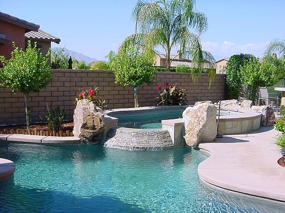 Pool and swim-spa