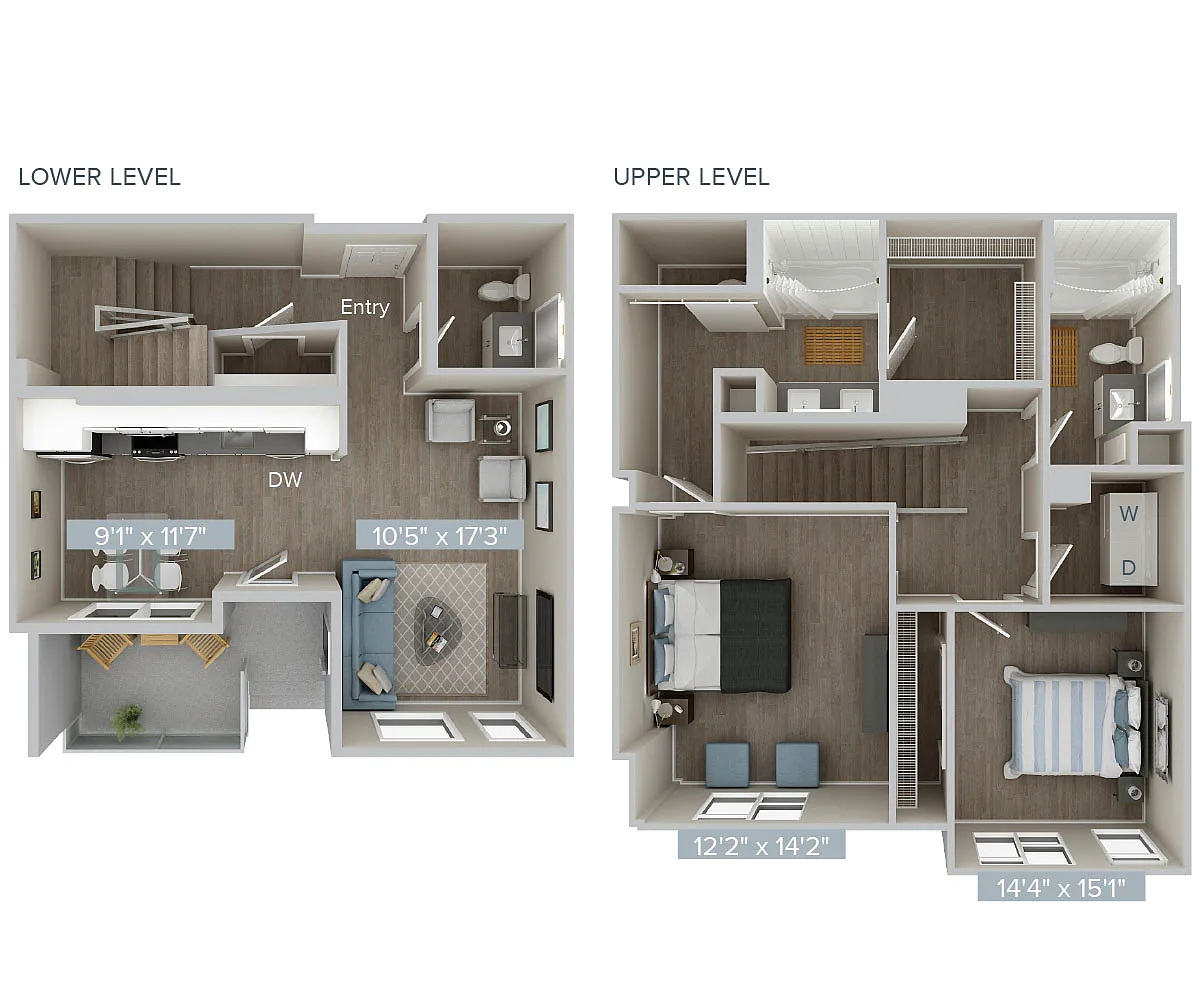 Floor plan B2TU-1279