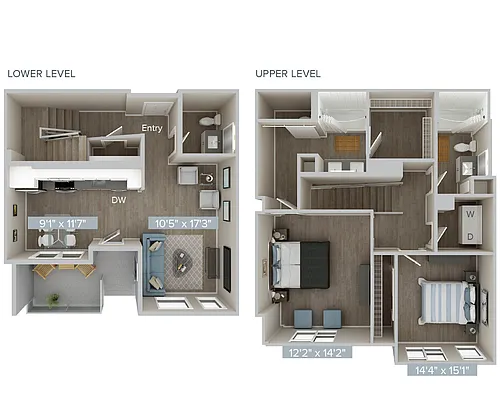 Floor plan B2TU-1279
