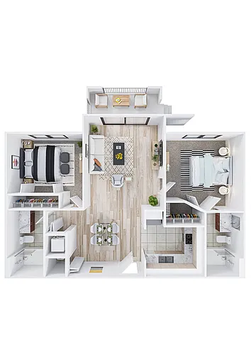Floor plan Biscayne