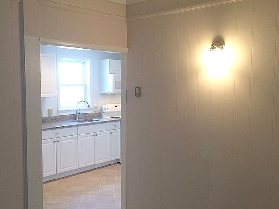 View of living room/kitchen area